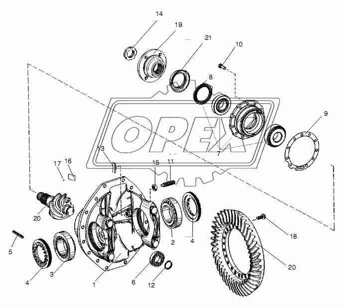 REAR AXLE PARTS 1