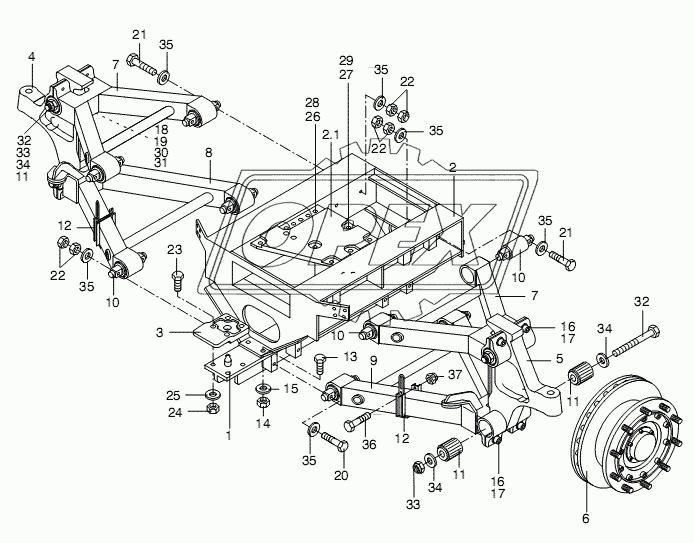 FRONT AXLE 1