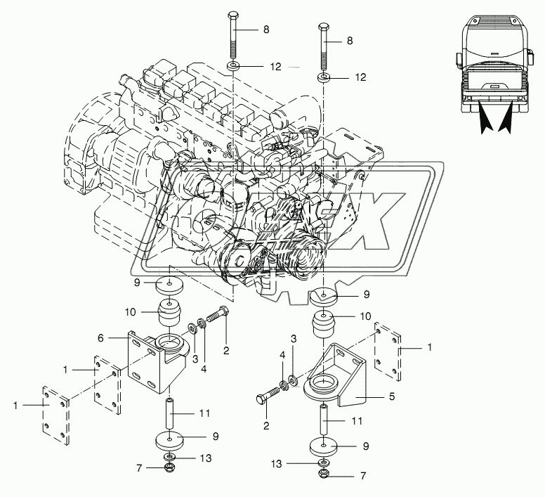 ENGINE MOUNTINGS