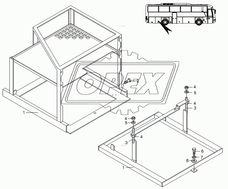 BATTERY TRAY