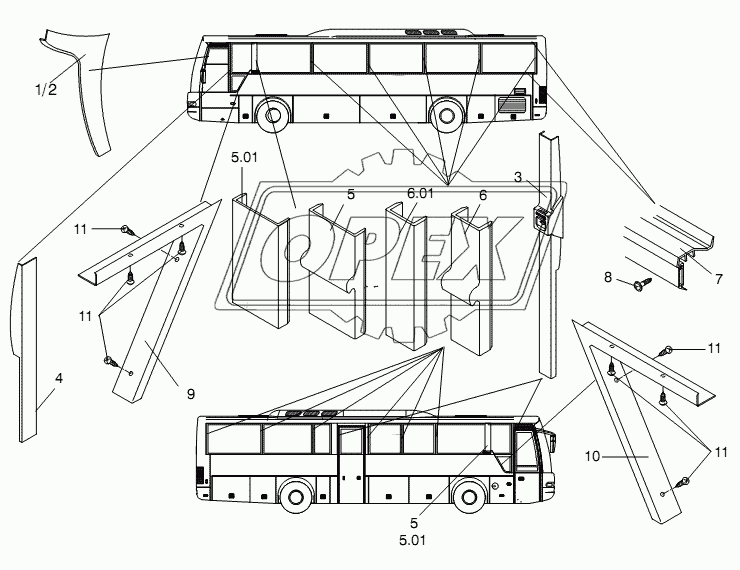 PILLAR TRIM PANEL 2