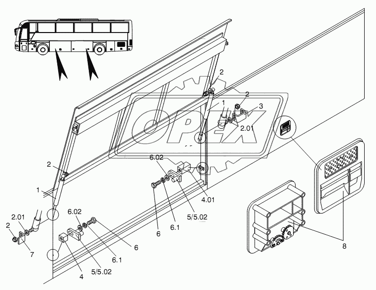 LUGGAGE - COMPARTMENT LID 2