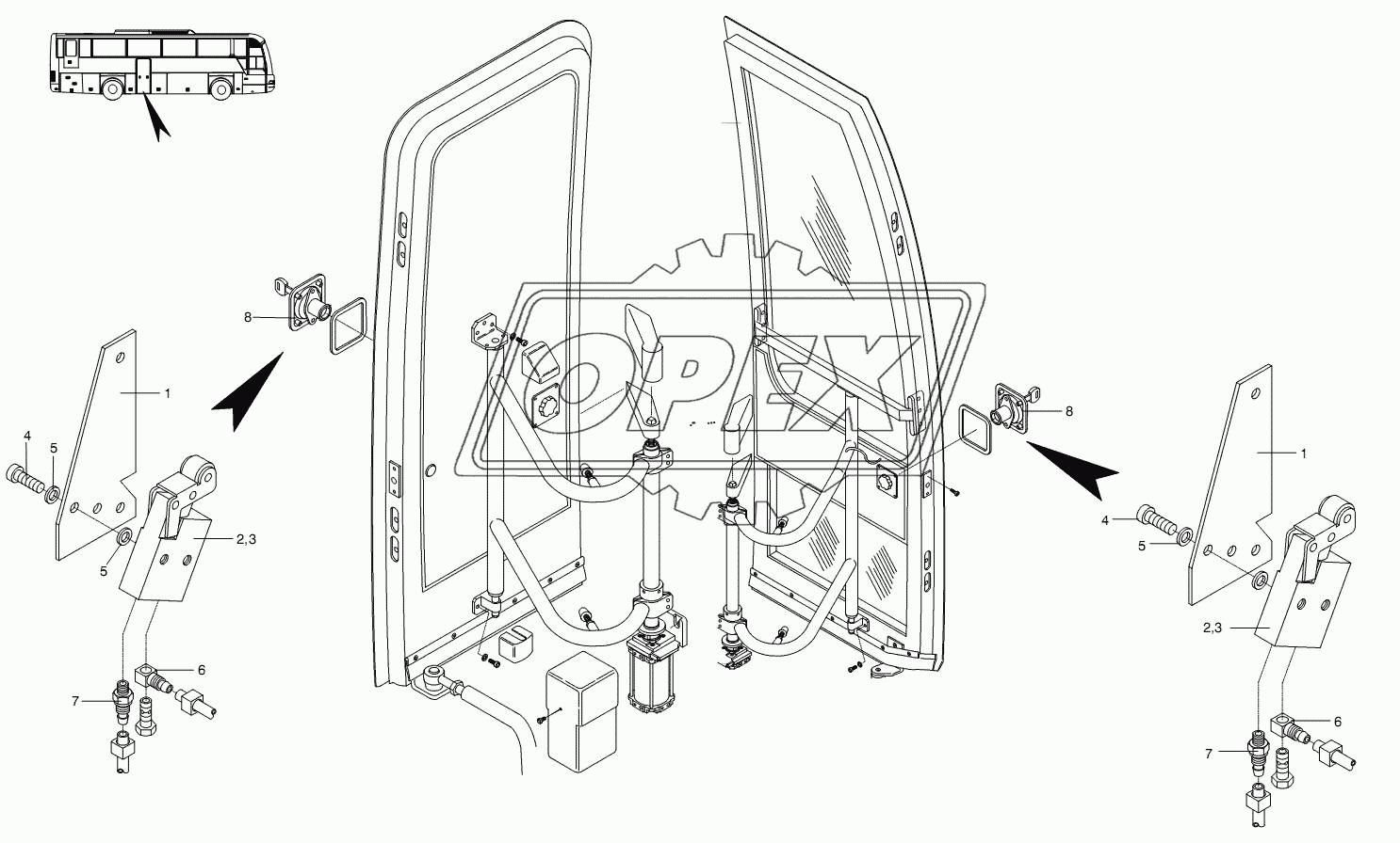 DOOR CONTROL UNIT 7