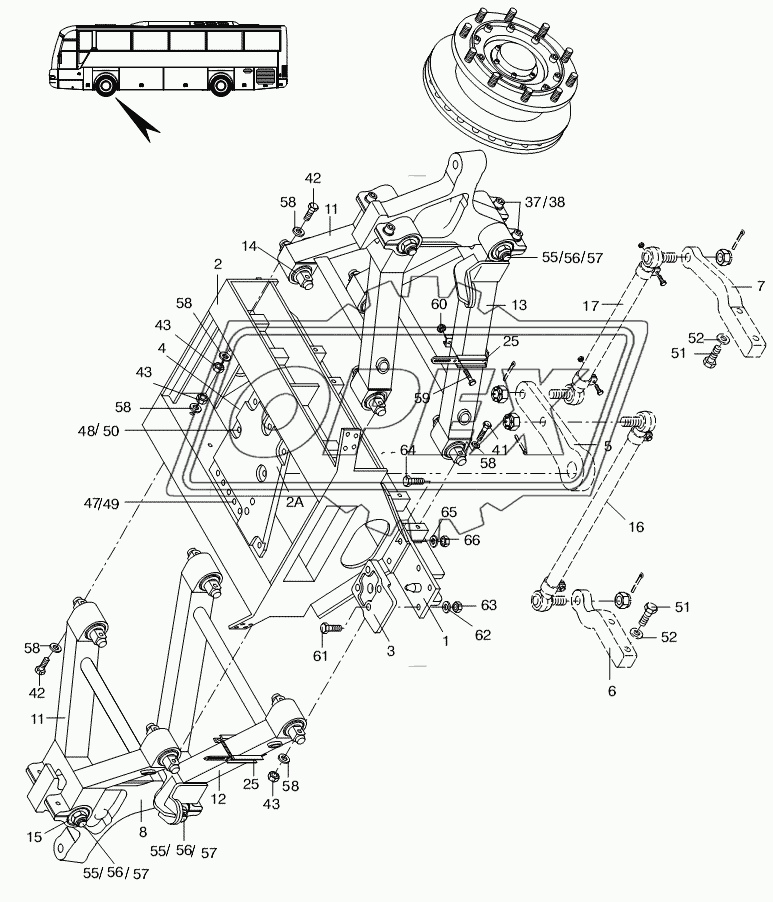 FRONT AXLE 1