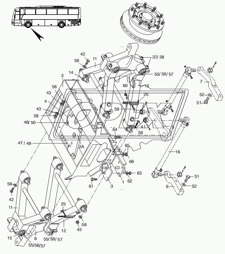 FRONT AXLE 2