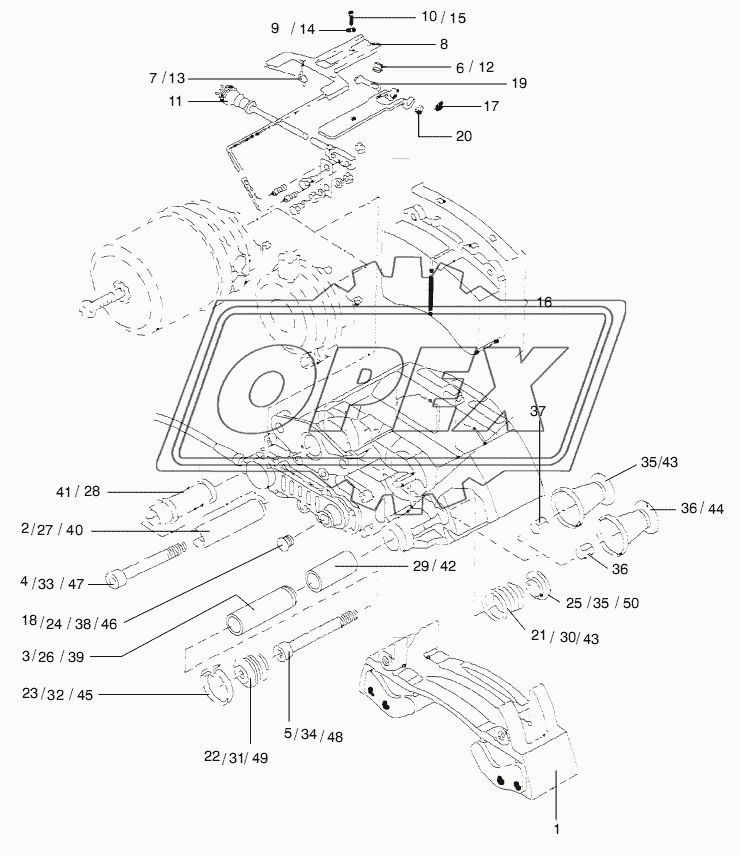 DISK BRAKE FRONT AXLE 2