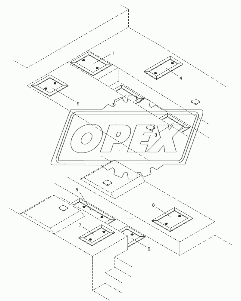 FLOOR CAP, WOOD FLOORING 1