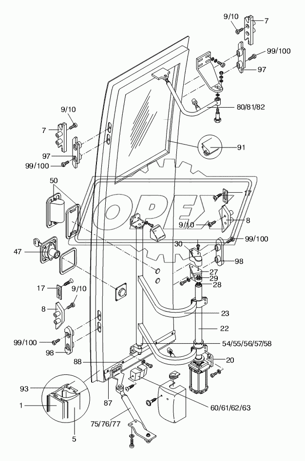 OUTWARD SWINGING DOOR