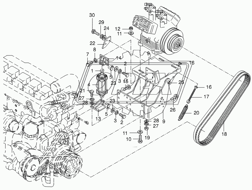 COMPRESSOR SUPPORT 1