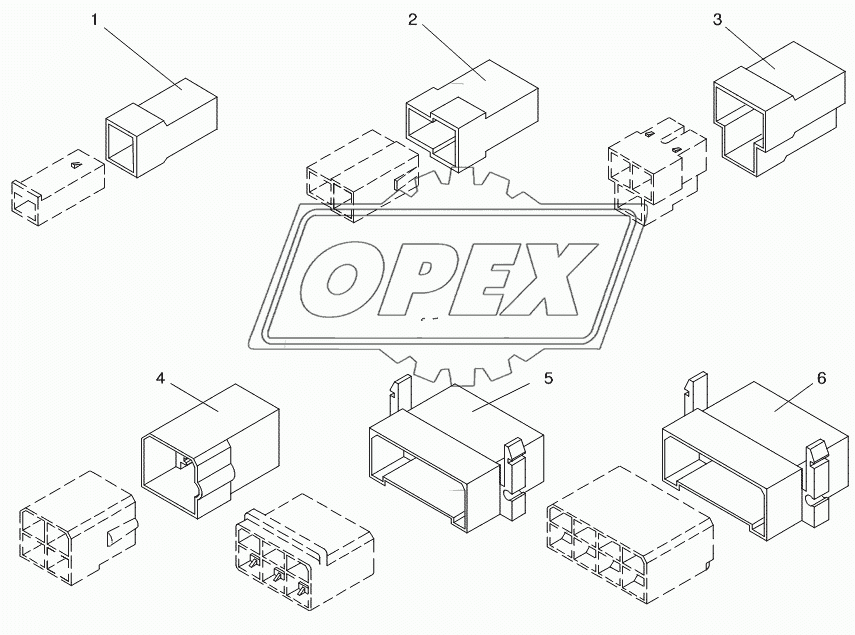 FLAT PLUG HOUSING