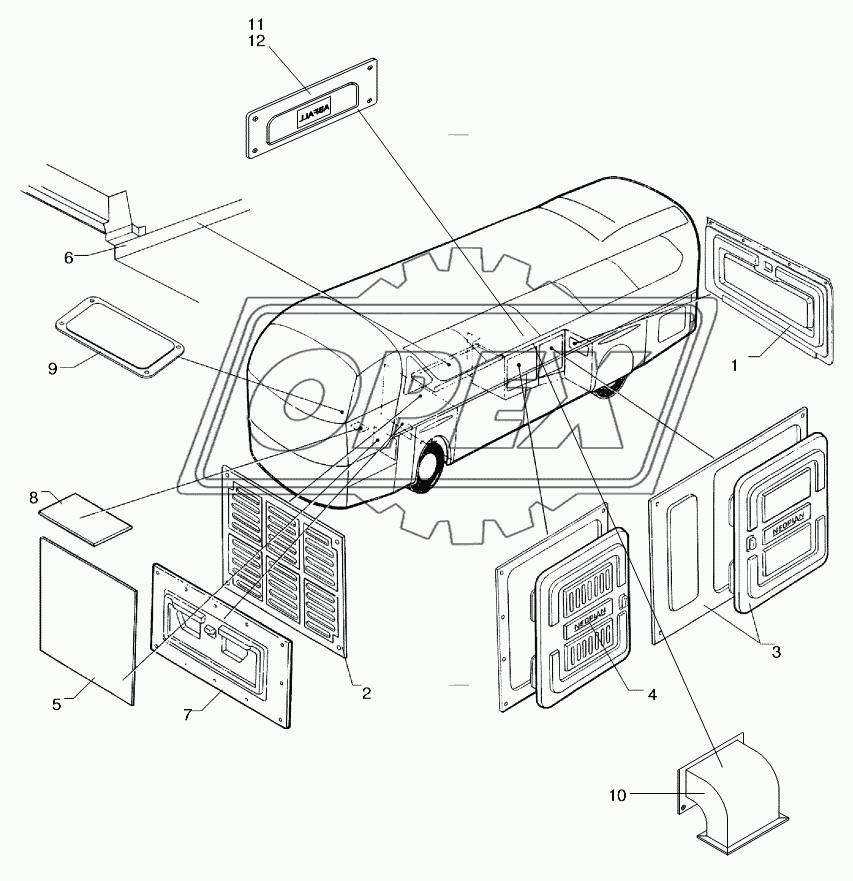 SYNTHETIC PARTS INSIDE