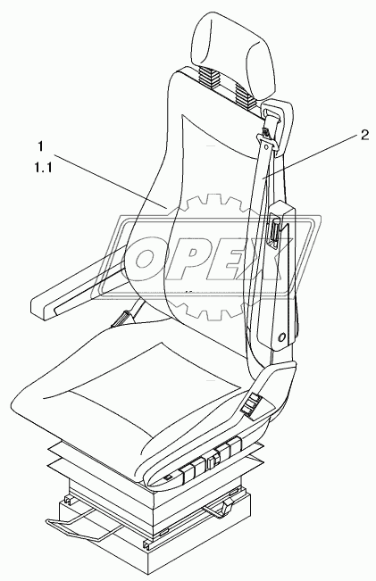 DRIVER’S SEAT ISRI