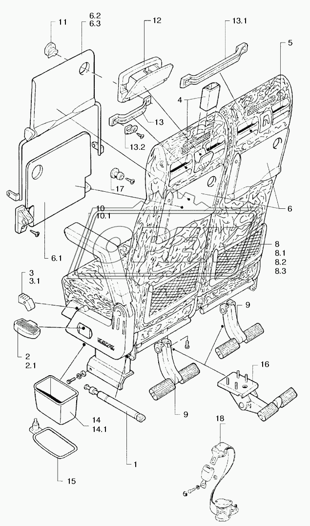 SEATING PARTS