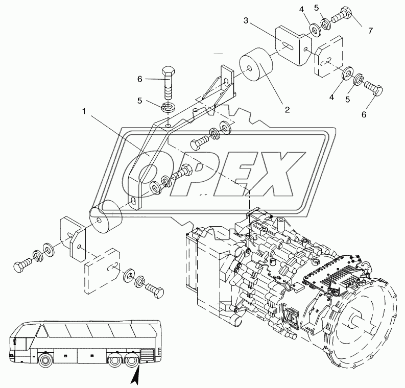 TRANSMISSION SUPPORT 2