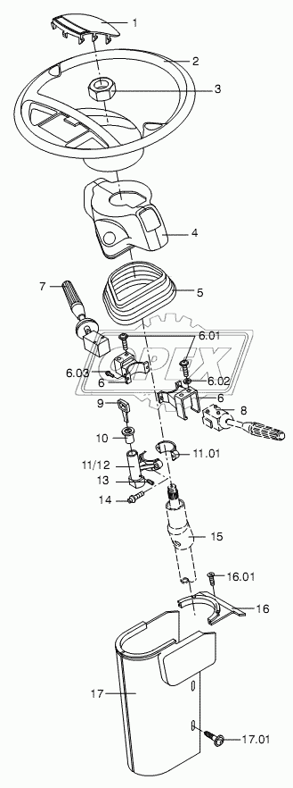 STEARING WHEEL AND COVERING