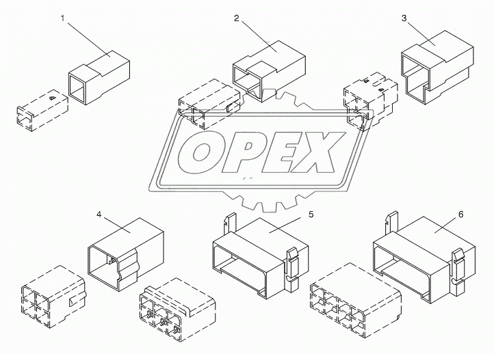 FLAT PLUG HOUSING