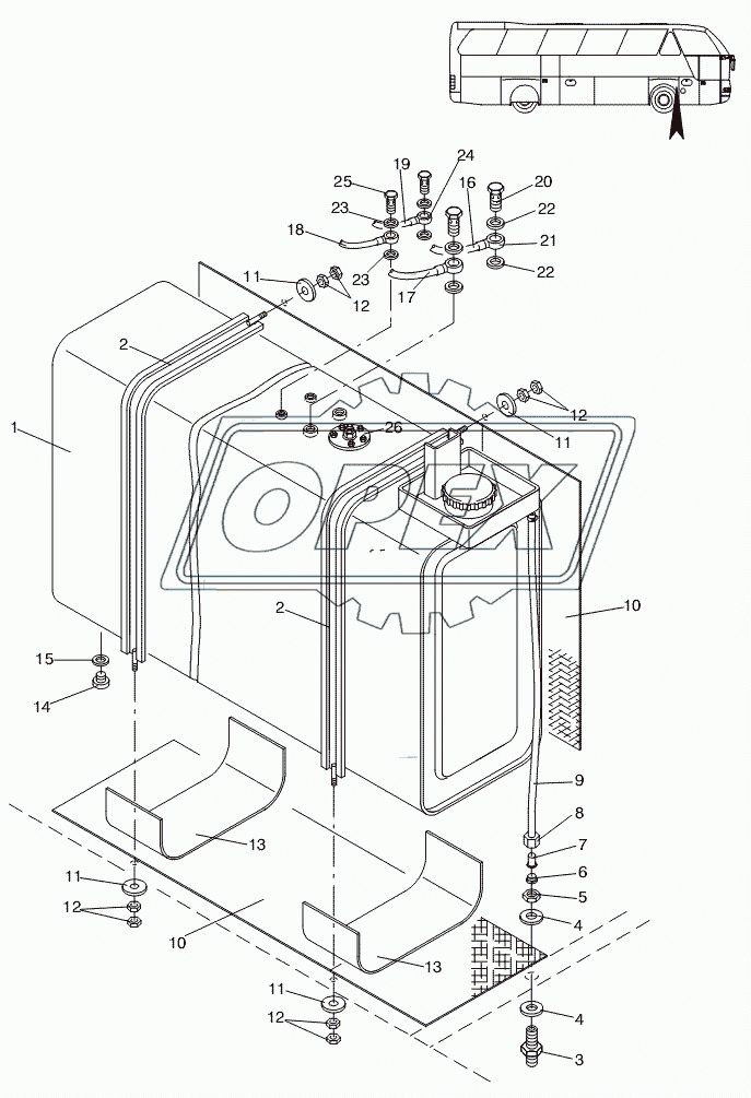 AUXILIARY FUELTANK