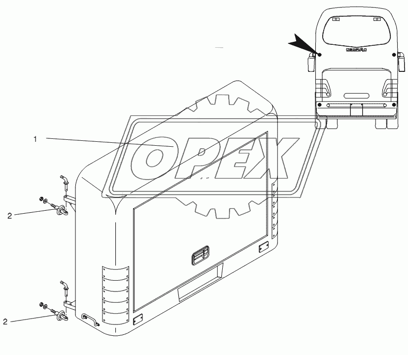 SKI CARRIER BOX