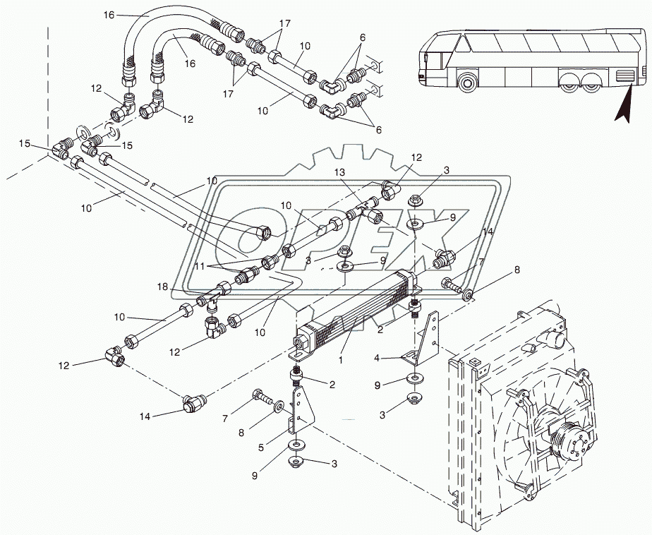 OIL COOLING (TRANSMISSION)