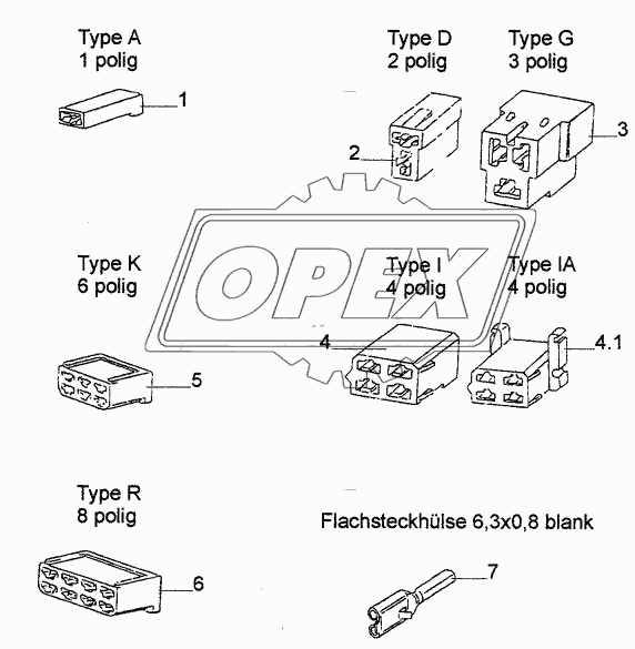 FLAT PLUG SLEEVE HOUSING