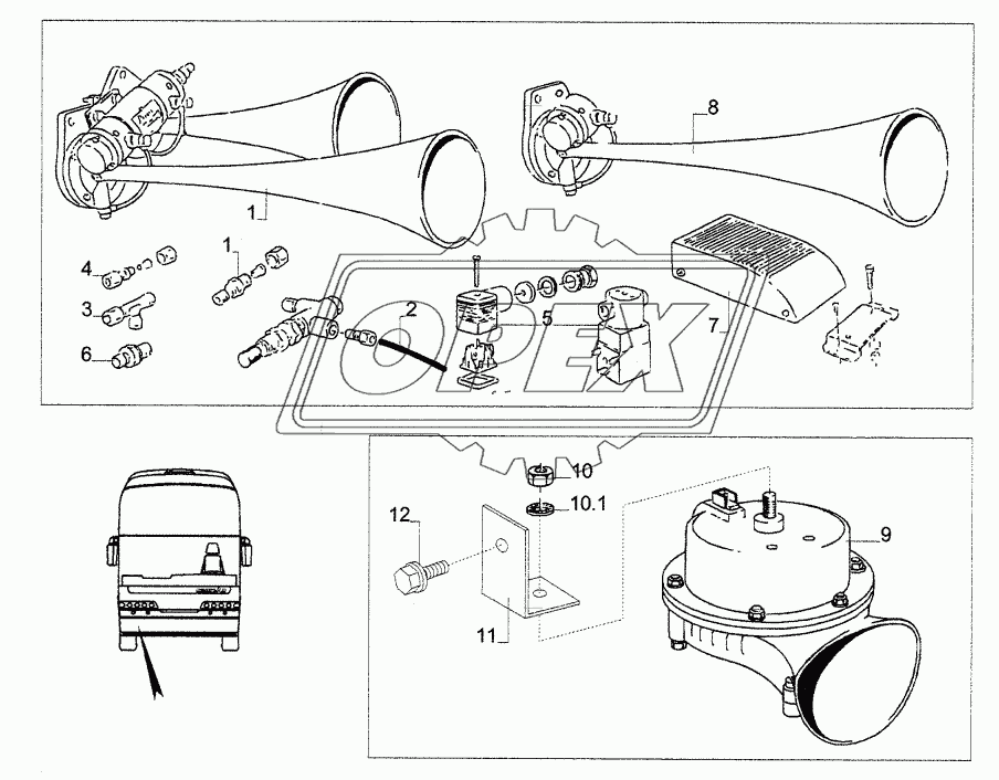 HORN / COMPRESSED AIR HORN