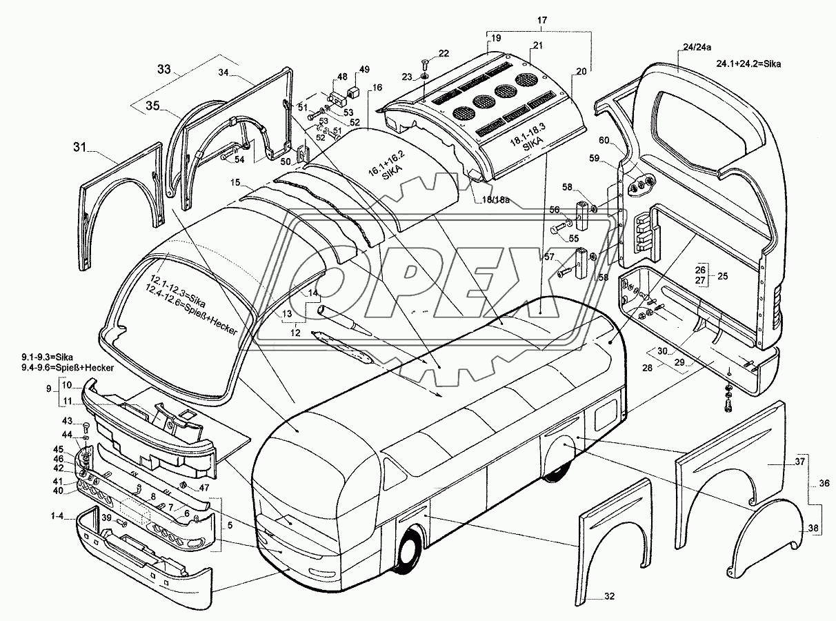 SYNTHETIC PARTS OUTSIDE 1