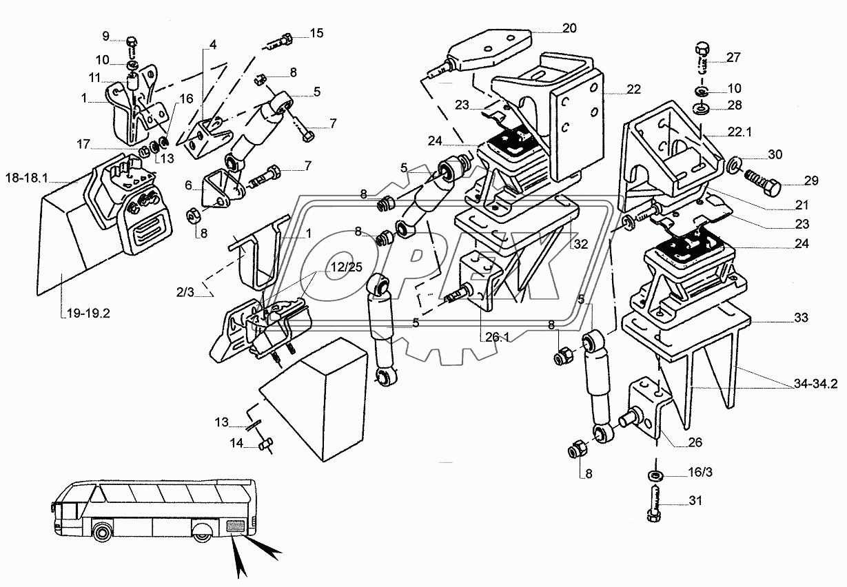 ENGINE SUSPENSION