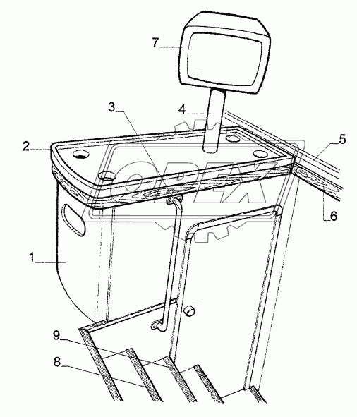 STRIP INSIDE/TABLE