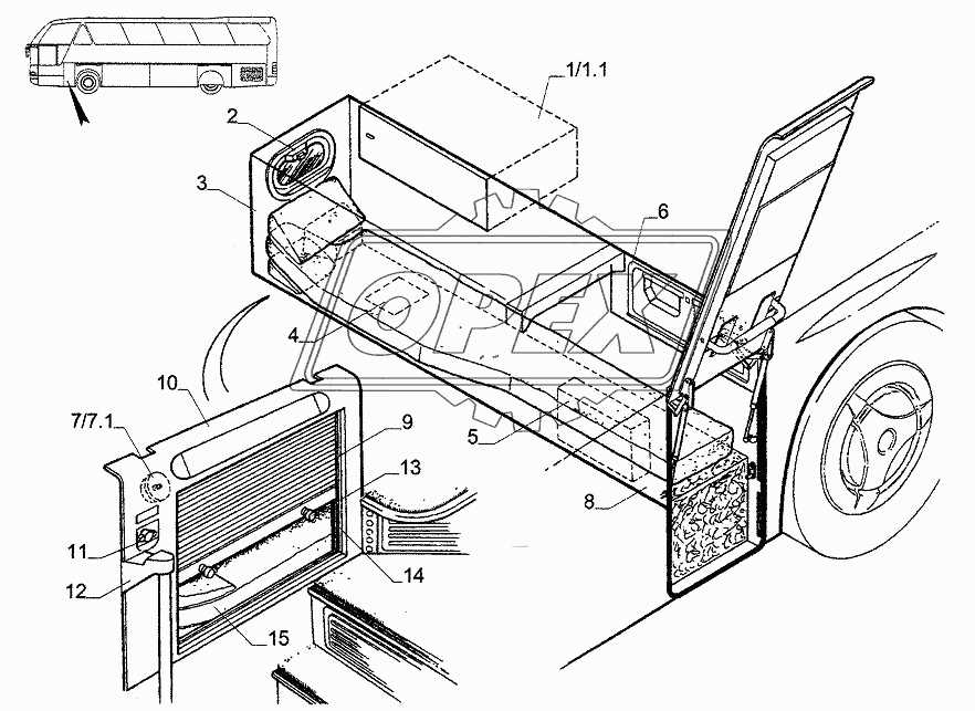 SAFE & DRIVER'S SLEEPING CABIN