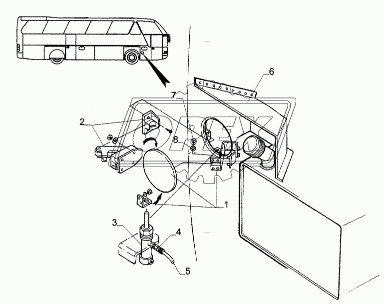 FUEL DOOR