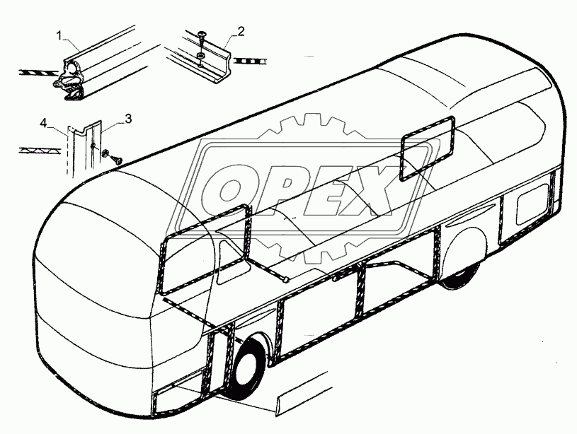 EDGE PROTECTOR SECTION