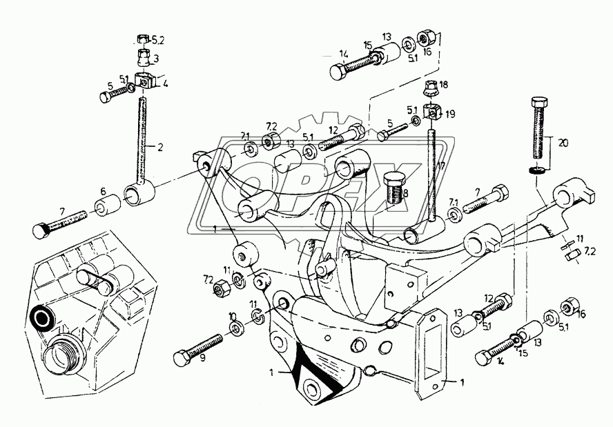 ALTERNATOR BRACKET