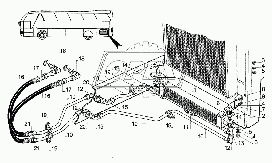 OIL COOLING (TRANSMISSION)