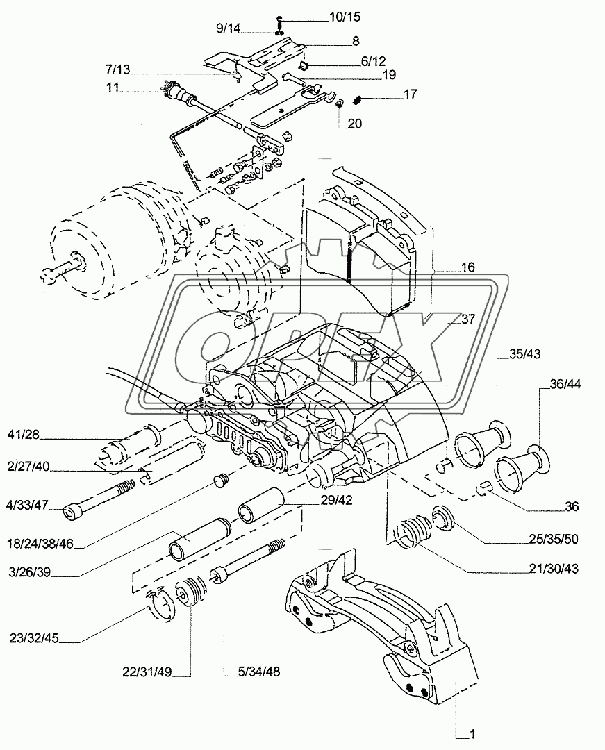 REAR AXLE DISK BRAKE 2