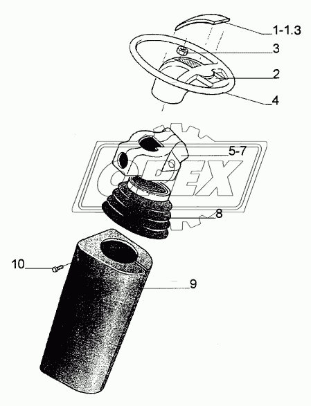 STEARING WHEEL AND COVERING