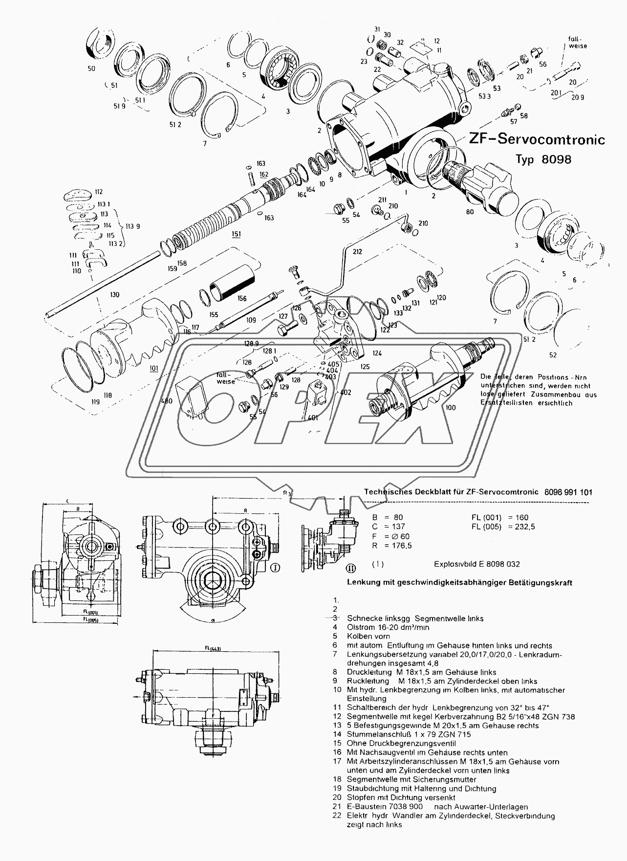 SERVOCOMTRONIC SPARE PARTS LIST 1