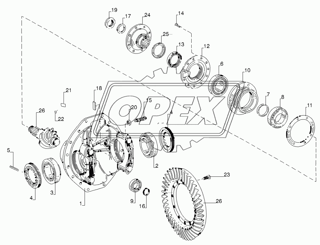 REAR AXLE PARTS 1