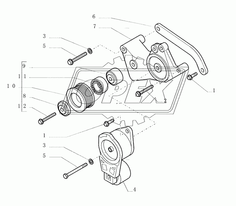 0.400(02) ­ ALTERNATOR