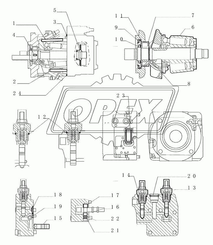 3.434(03) ­ HYDRAULIC SYSTEM PIPING