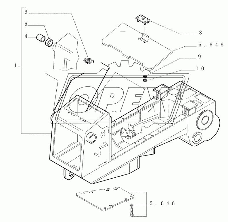 3.461(01) ­ MAIN FRAME