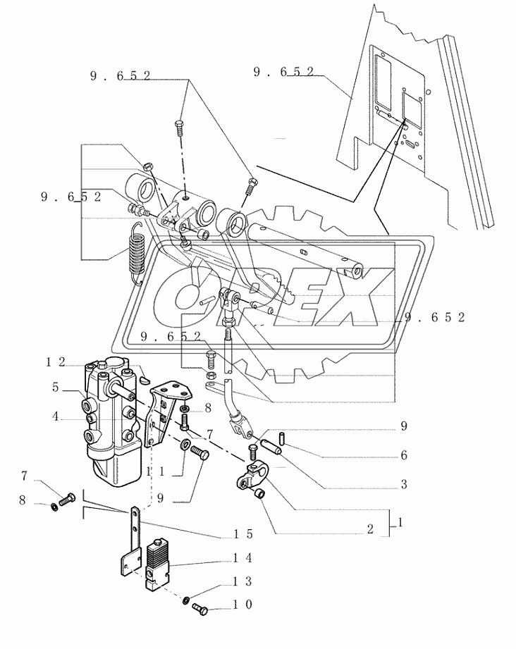 2.304(01) ­ BRAKE CONTROLS ­ COMPONENTS