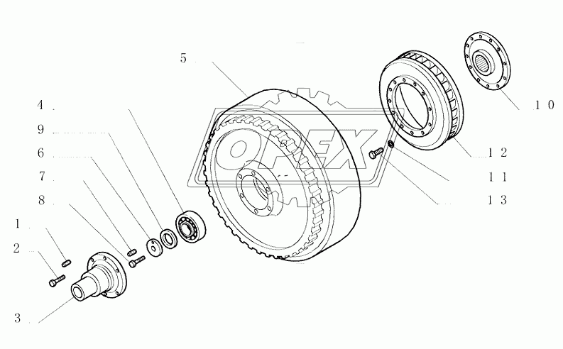 1.200(06) ­ TORQUE CONVERTER ­ COMPONENTS