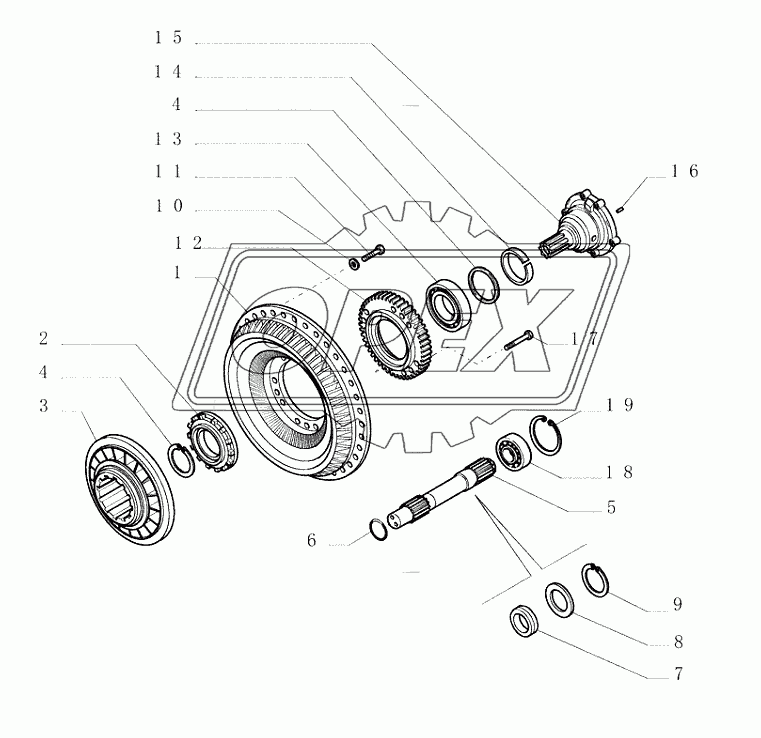 1.200(07) ­ TORQUE CONVERTER ­ COMPONENTS