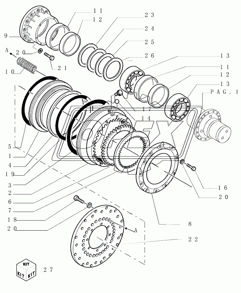 1.266(05) ­ STEERING BRAKES EPICYCLOID