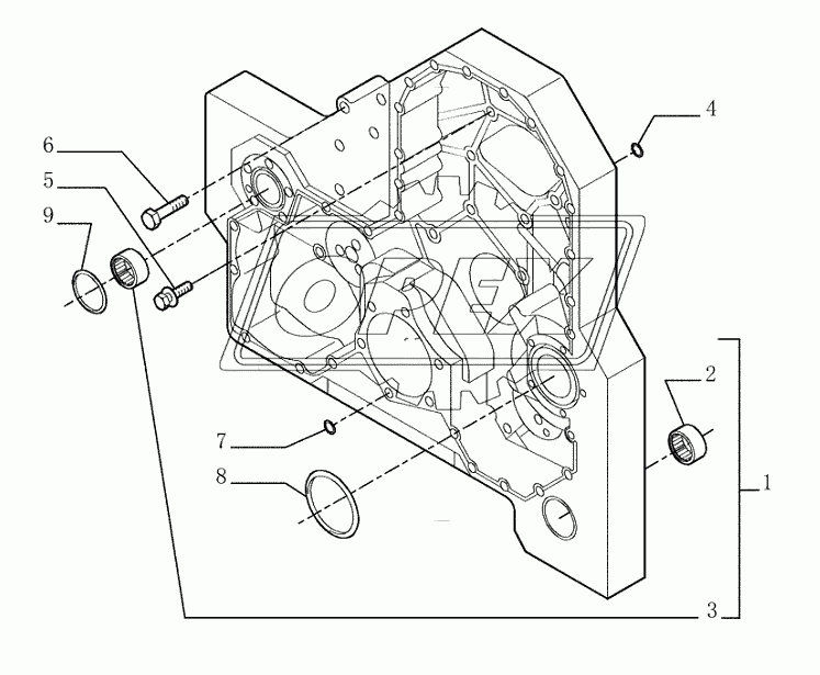 0.043(01) ­ CRANKCASE COVERS