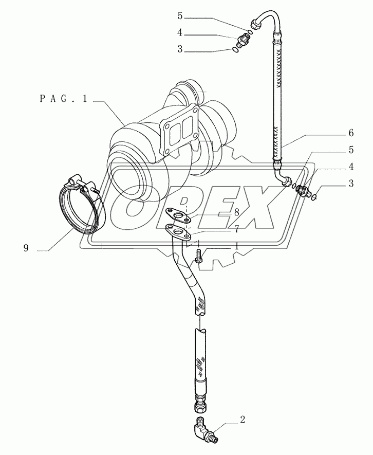 0.240(02) ­ TURBOCHARGER ­ PIPING