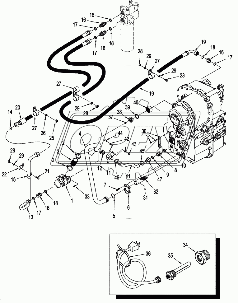 TRANSMISSION LUBRICATION, MANUAL SHIFT