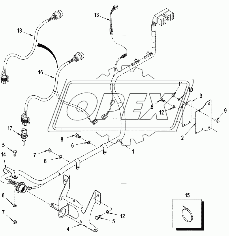 HARNESS, ENGINE, ASN RVS002701