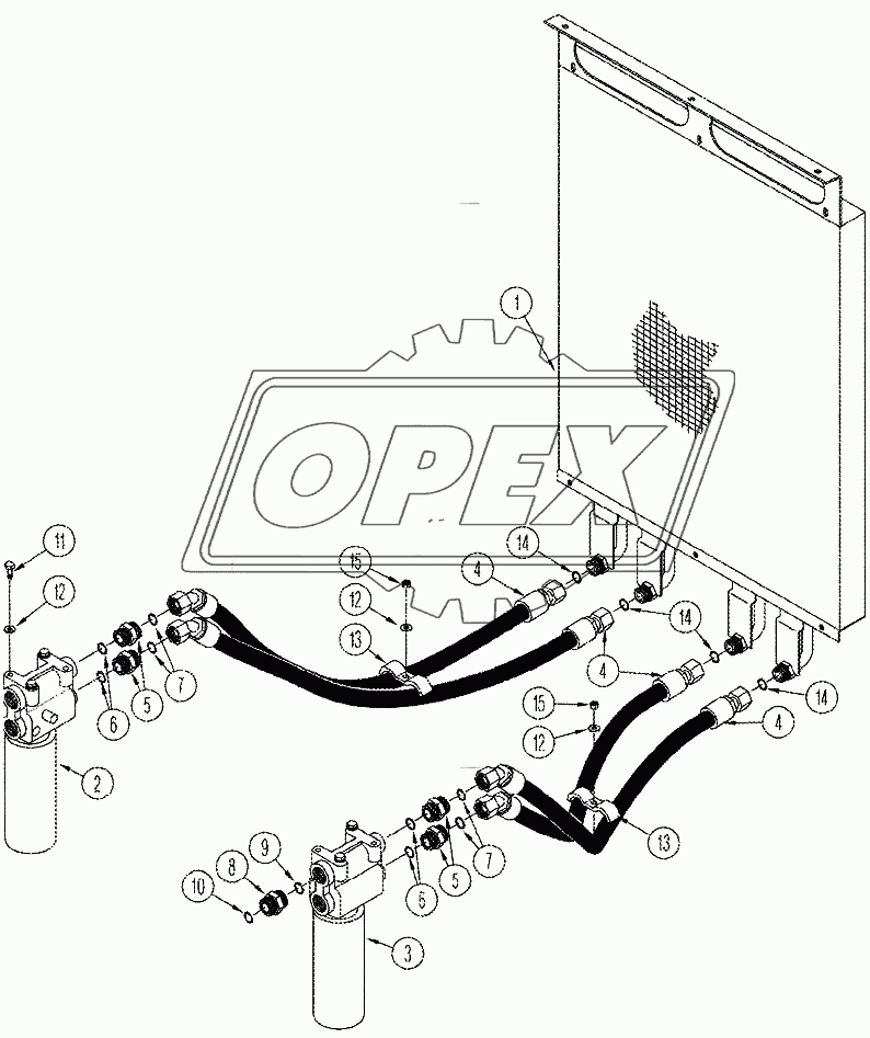 HYDRAULIC OIL COOLER