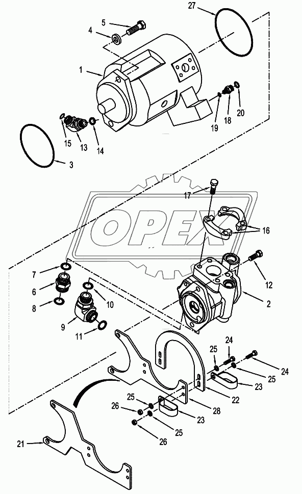 STANDARD HYDRAULICS - PUMP MOUNTING